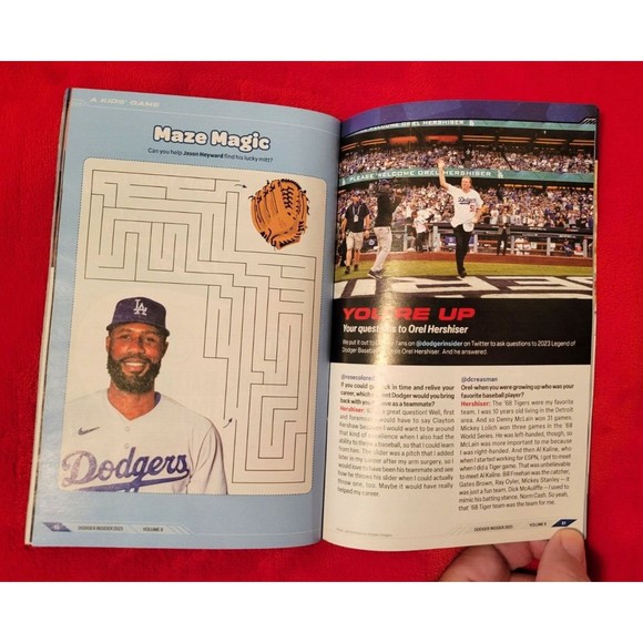 Los Angeles Dodgers Program 2023 Dodger Insider Original July 2023 LA Allstars - Picture 6 of 7